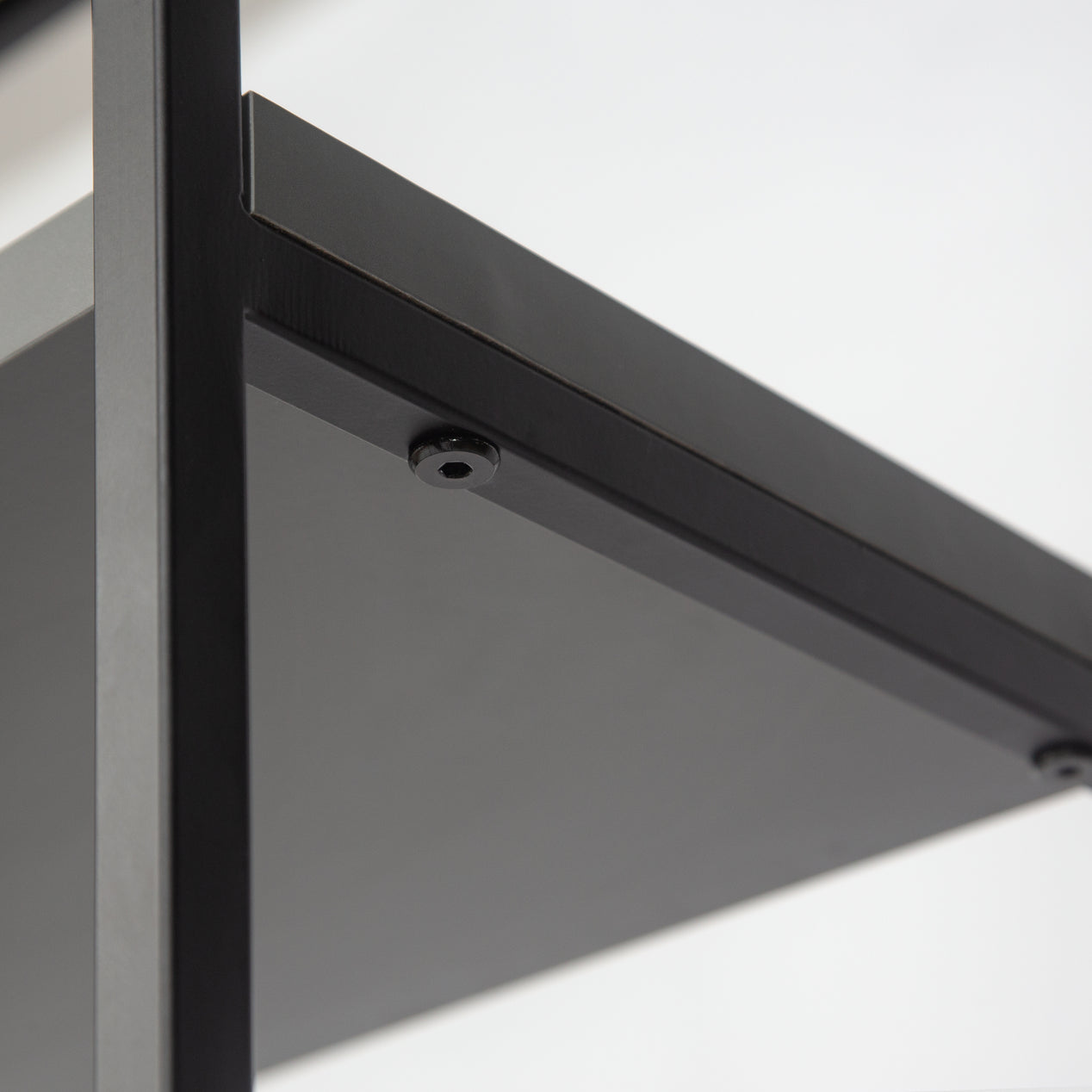 Pal Modern Bookcase Display Unit Anthracite Grey Tall 178cm