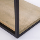 Pal Modern Bookcase Display Unit Natural Oak Effect Tall 178cm