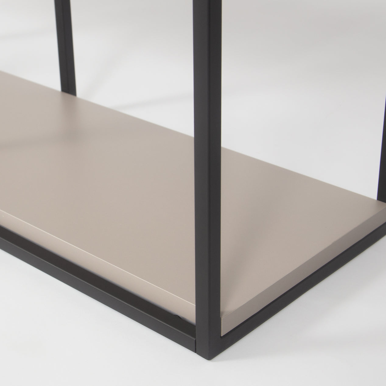 Pal Modern Bookcase Display Unit Mocha Grey Tall 178cm