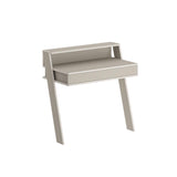Cowork Modern Desk Sandstone Wall Mounted With Drawer 94cm Wide
