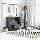 Norfolk Shoe Cabinet Retro Grey