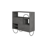 Norfolk Shoe Cabinet Retro Grey