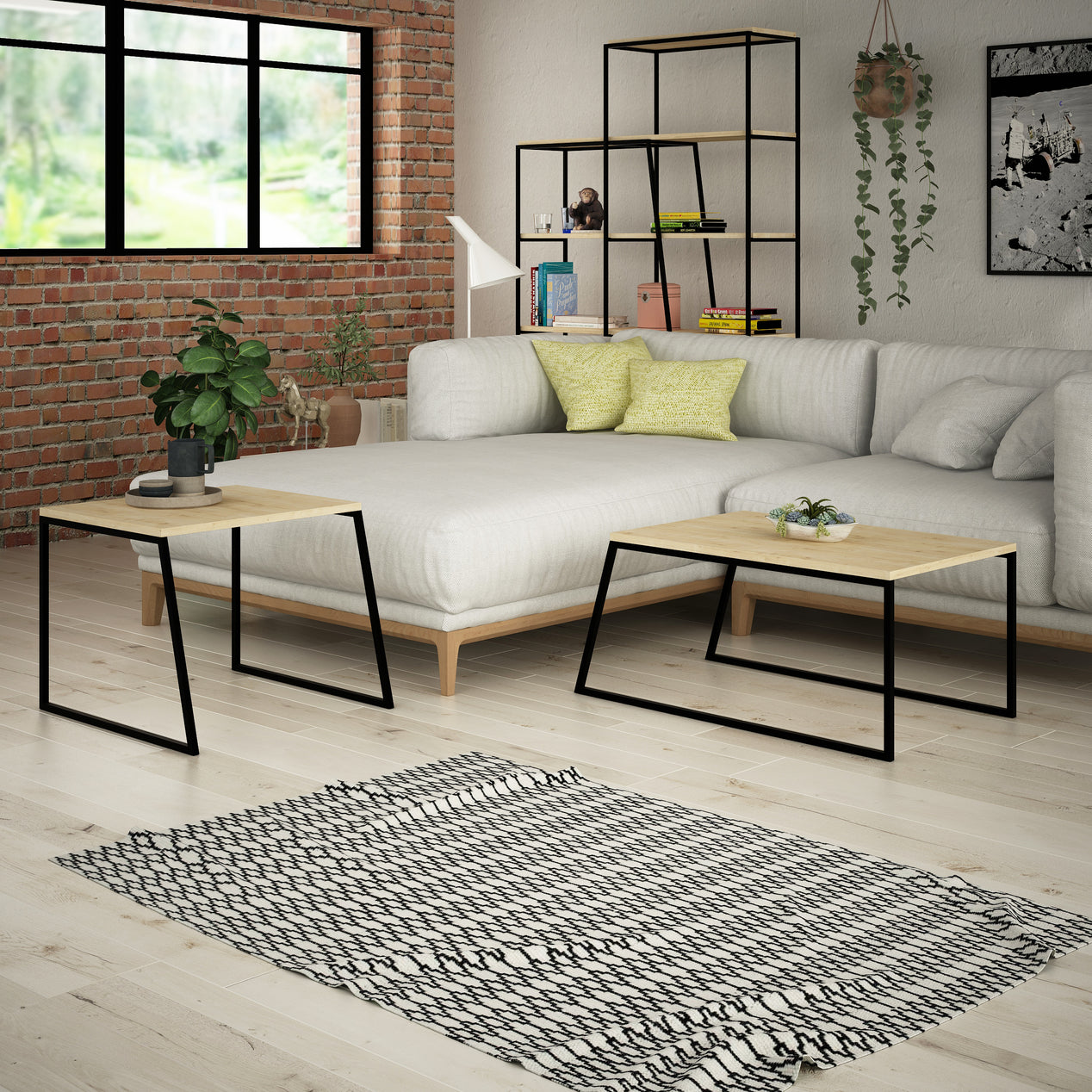 Pal Modern Coffee Table Oak