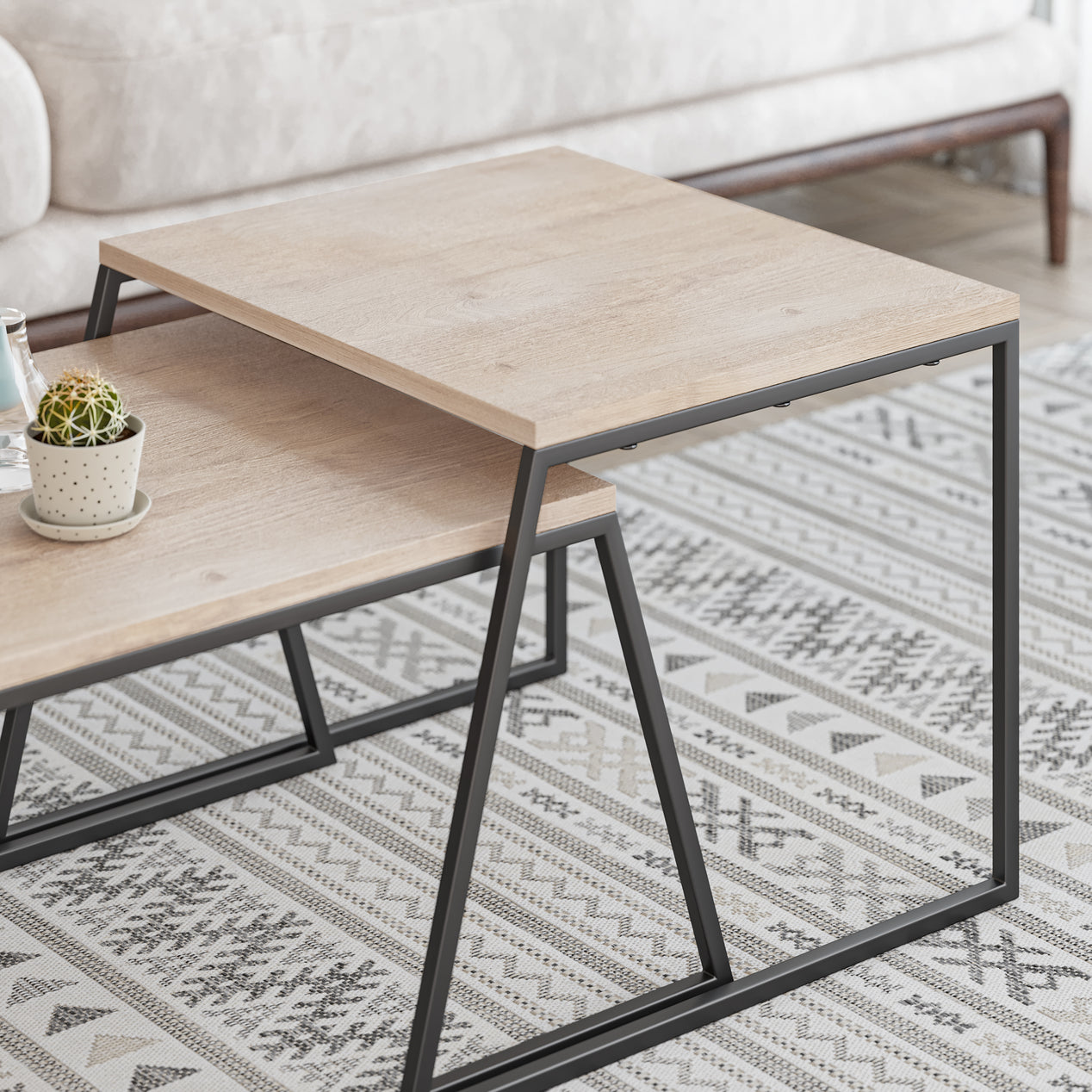 Pal Modern Coffee Table Oak