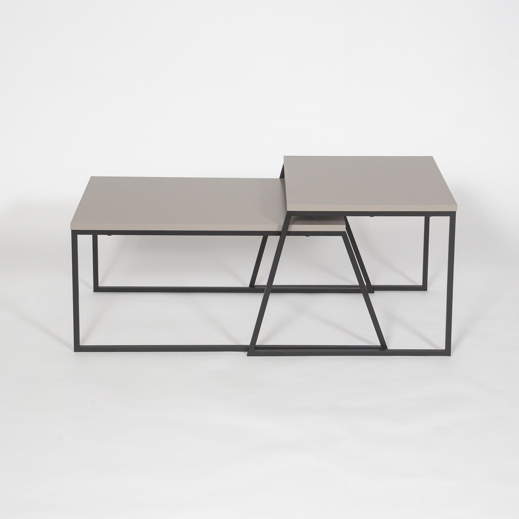Pal Modern Coffee Table Mocha Grey