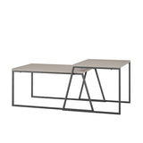 Pal Modern Coffee Table Mocha Grey