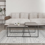 Pal Modern Coffee Table Mocha Grey