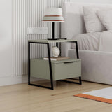 Pal Modern Nightstand Ash Green