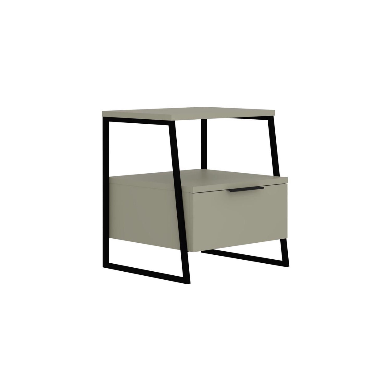 Pal Modern Nightstand Ash Green