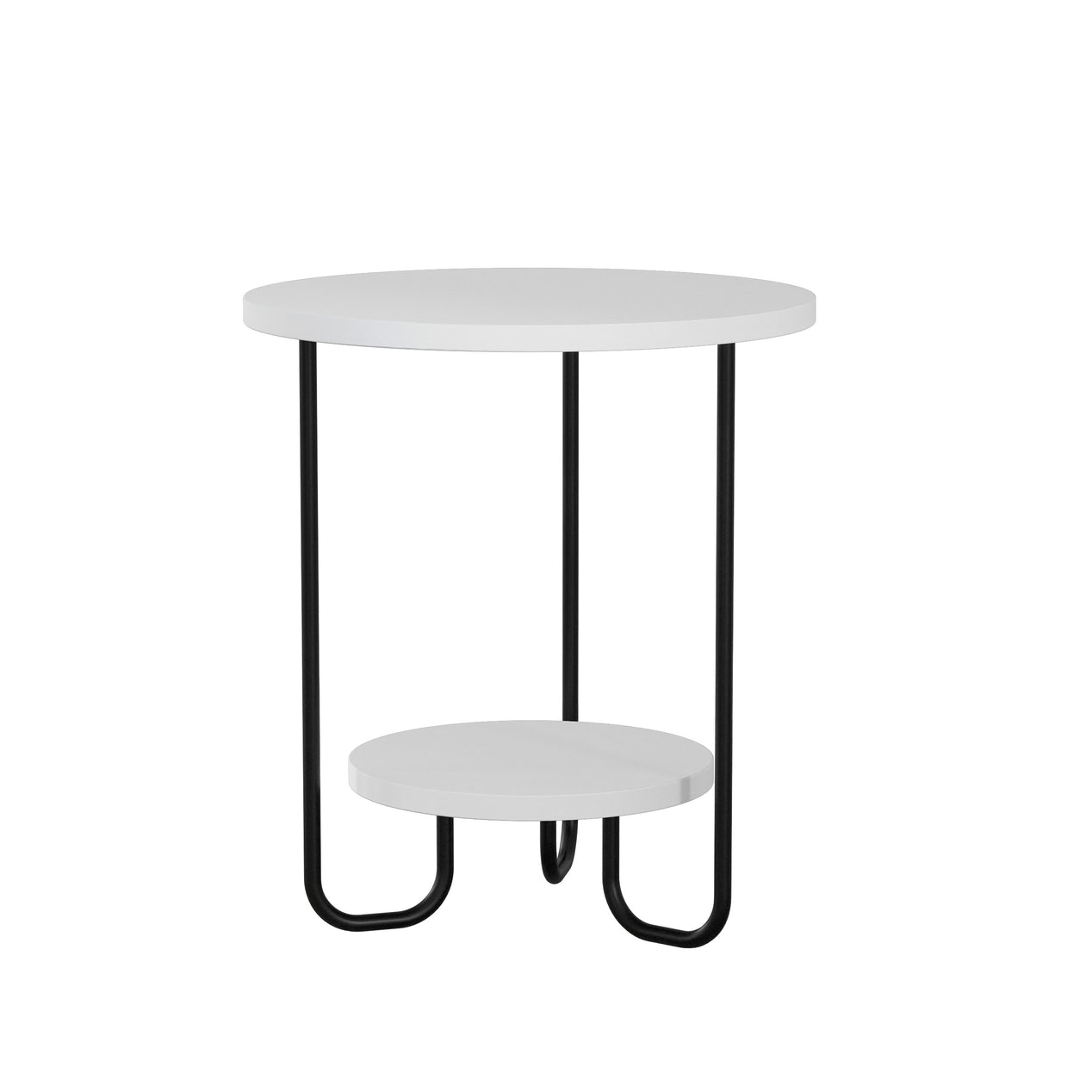 Corro Modern Side End Table White