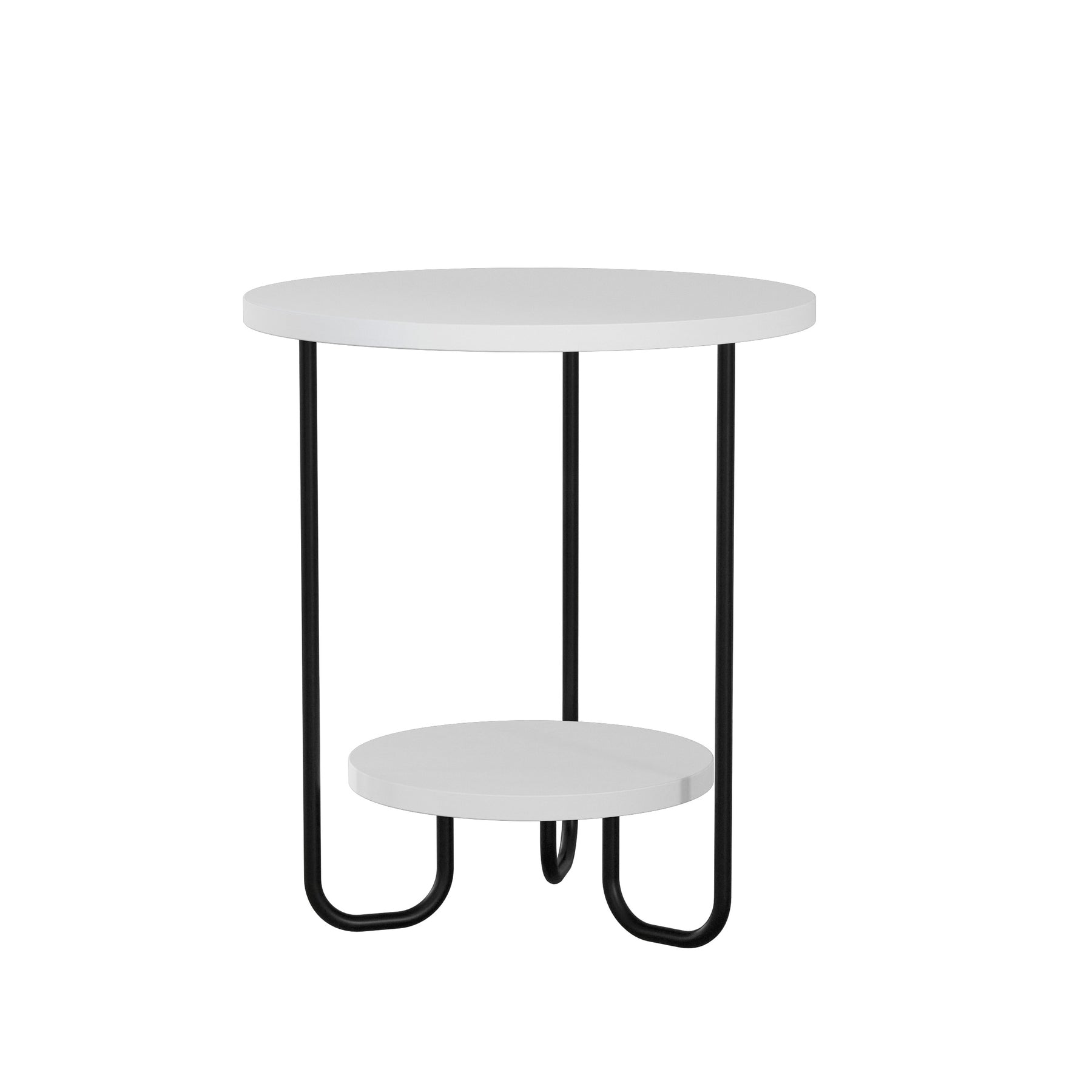 Corro Modern Side End Table White