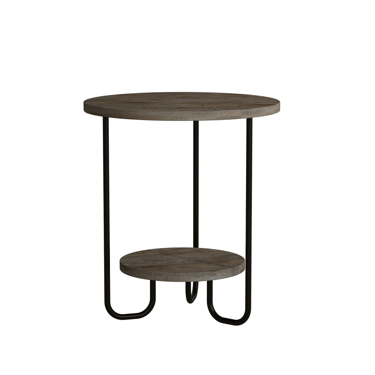 Corro Modern Side End Table Dark Coffee
