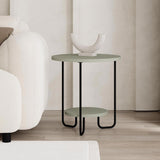 Corro Modern Side End Table Ash Green