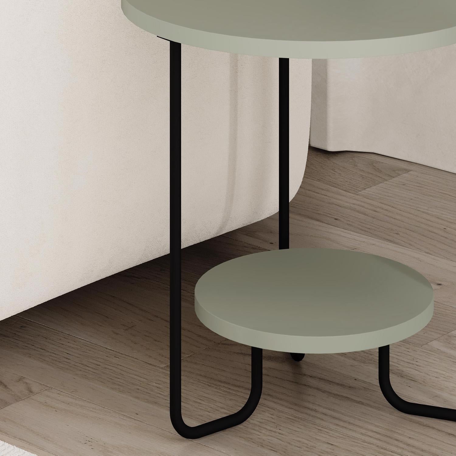 Corro Modern Side End Table Ash Green