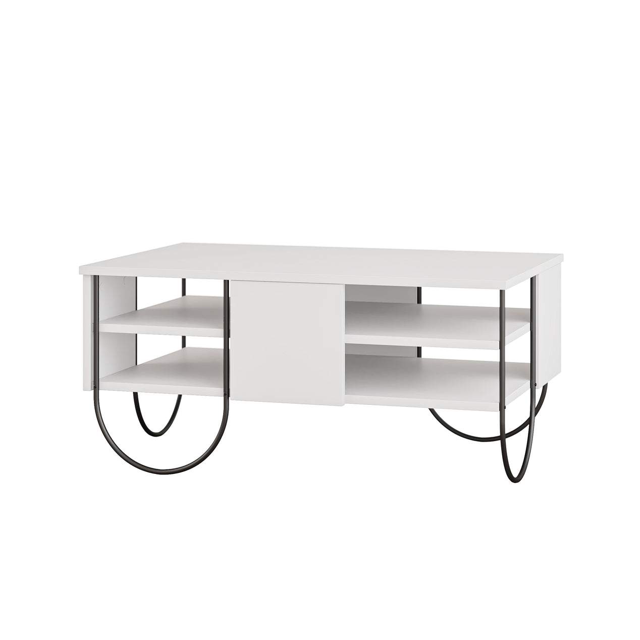Norfolk Modern Coffee Table White