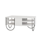 Norfolk Modern Coffee Table White