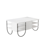 Norfolk Modern Coffee Table White