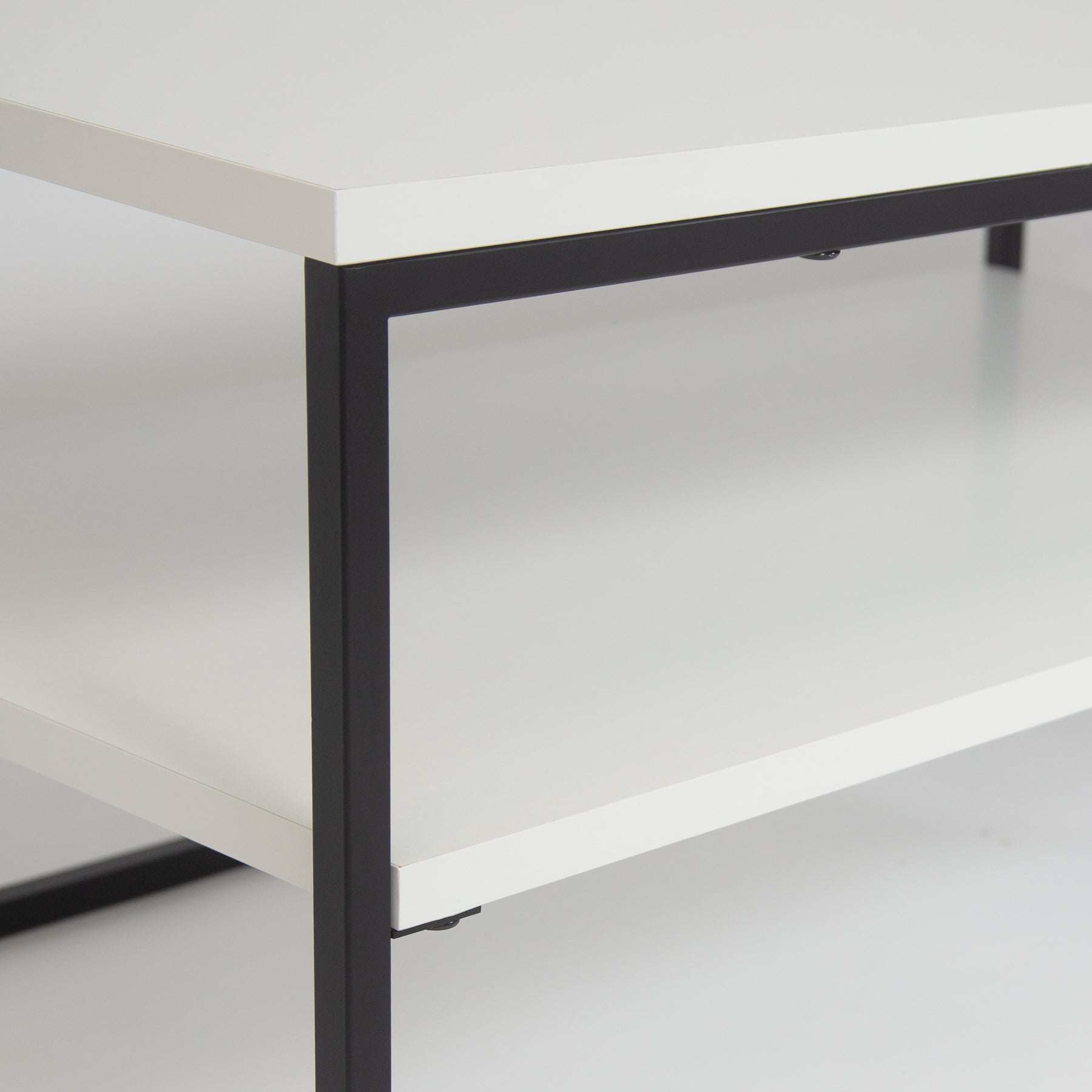 Pal Modern TV Unit Multimedia Centre Stand With Storage White 163cm