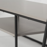 Pal Modern TV Unit Multimedia Centre Stand With Storage Mocha Grey 163cm