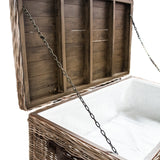 Maya Handmade Kubu Rattan Storage Coffee Table