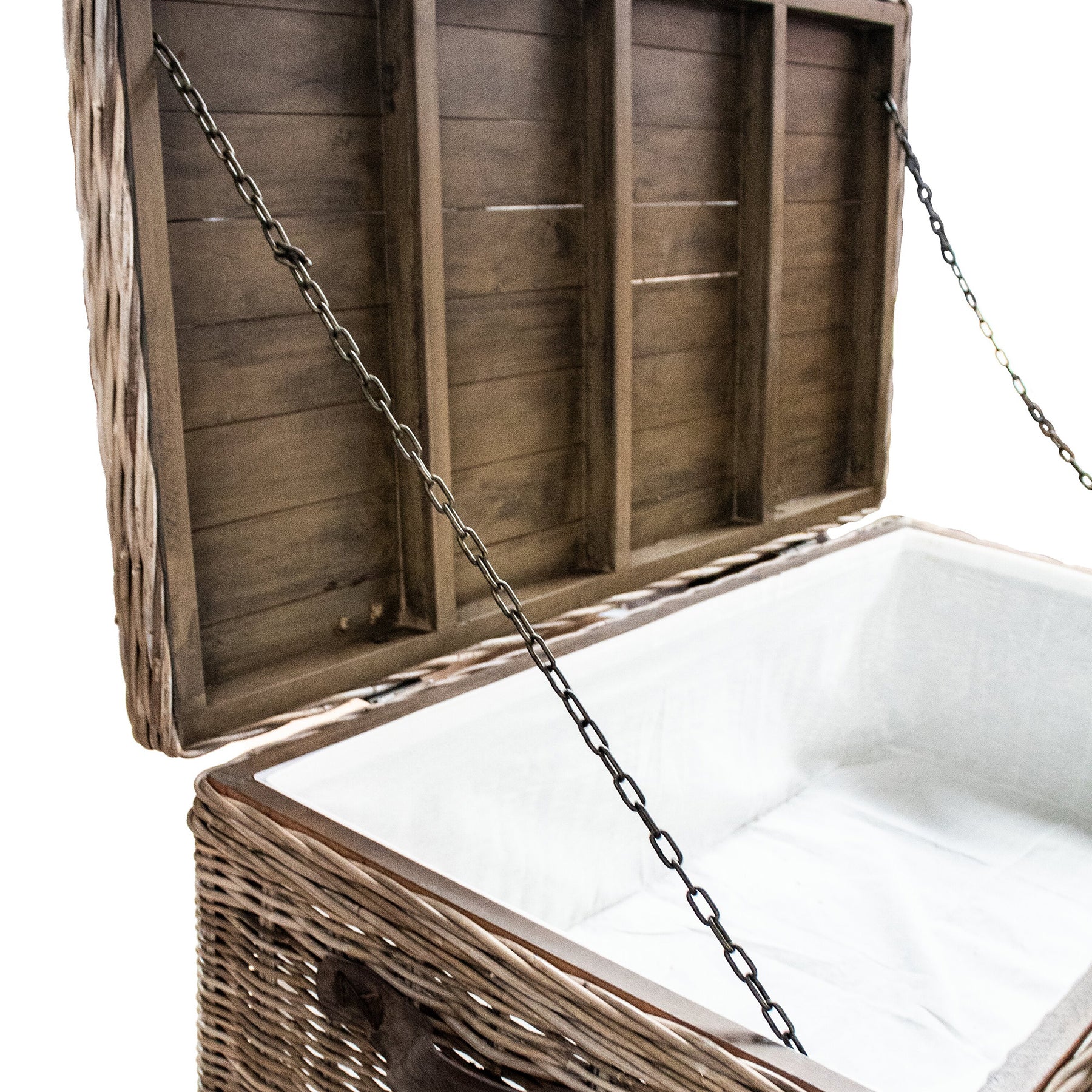 Maya Handmade Kubu Rattan Storage Coffee Table