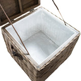 Maya Handmade Kubu Rattan Storage Side Table