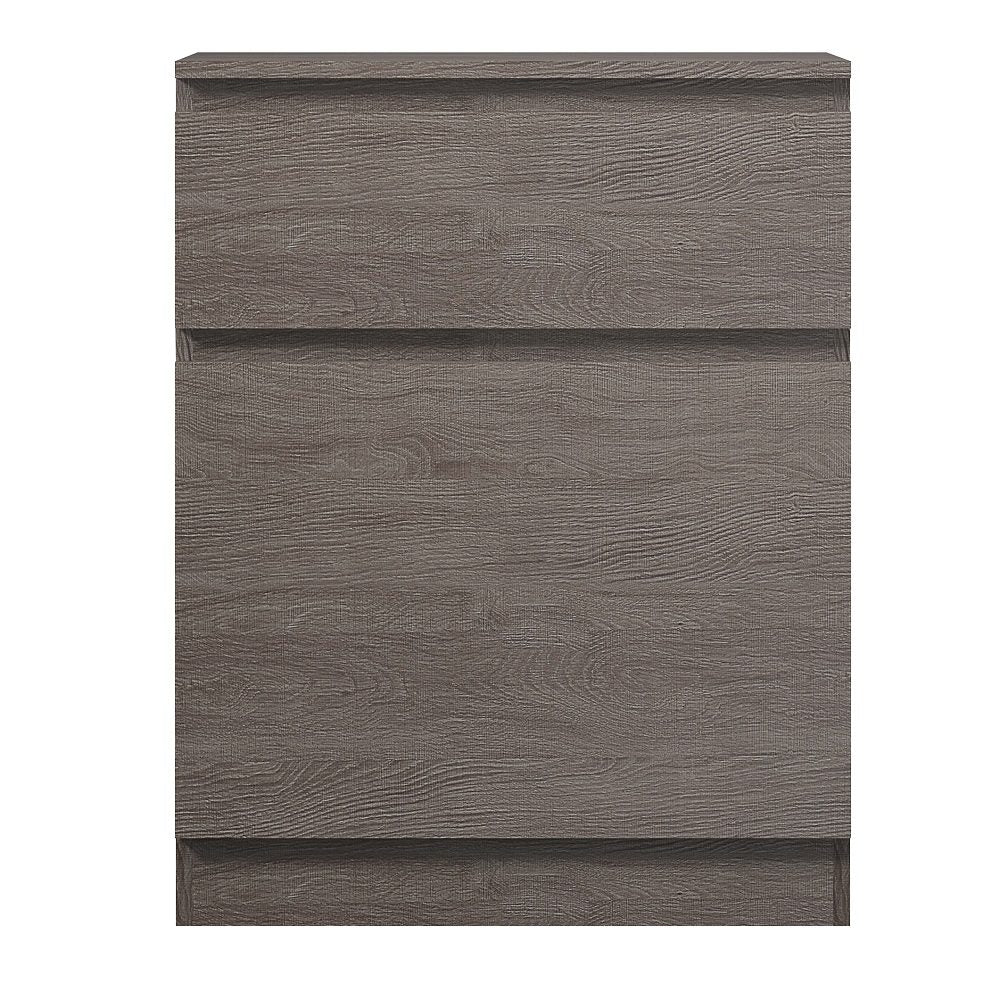 FWStyle Stora 1 Door 1 Drawer Multi-Storage Unit - Rustic Oak