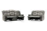 Novie Recliner Sofa Grey 3+2 Set