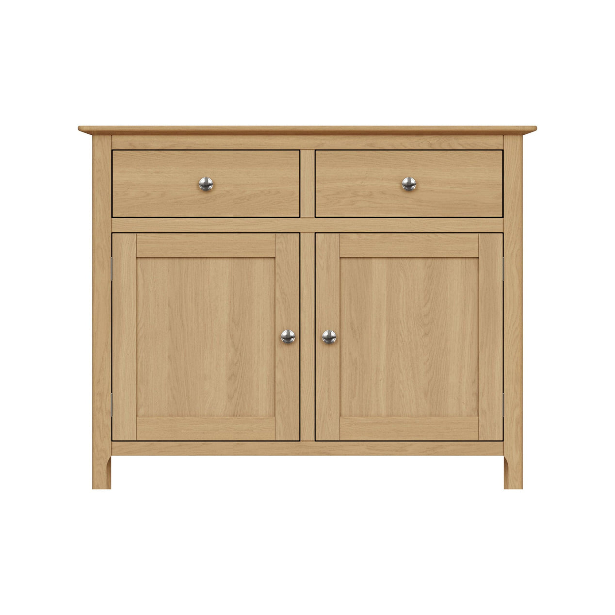 Taberno Oak 2 Door 2 Drawer Sideboard Natural Oak