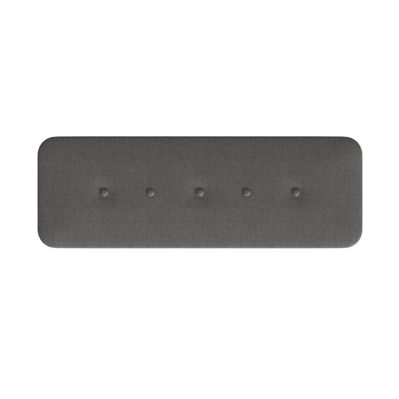 Grey Linen Ottoman Storage Bench With Solid Wooden Legs