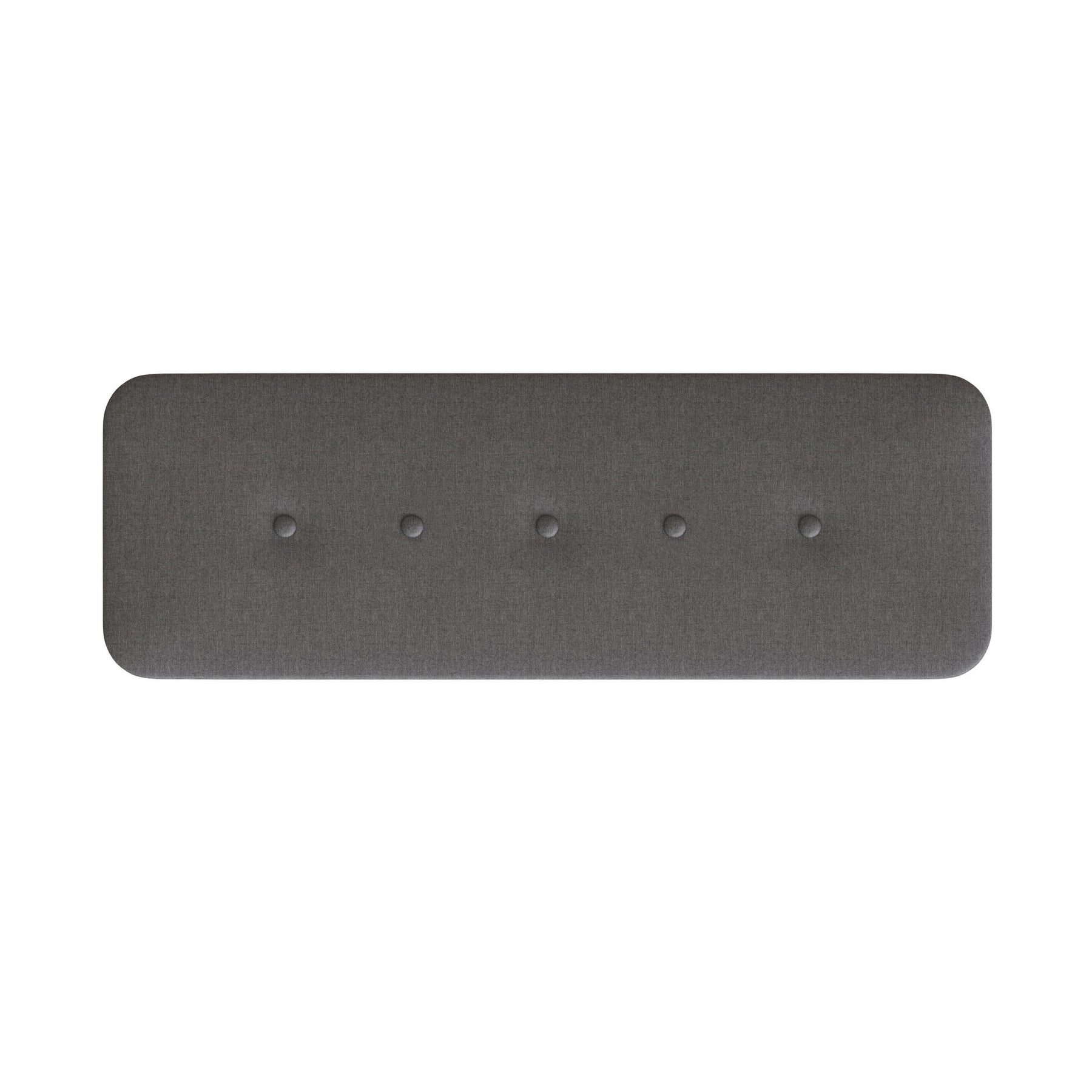 Grey Linen Ottoman Storage Bench With Solid Wooden Legs