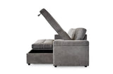 Omniya Sofabed Grey Universal Corner