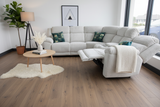 Owen Electric Recliner Sofa Beige Large Corner