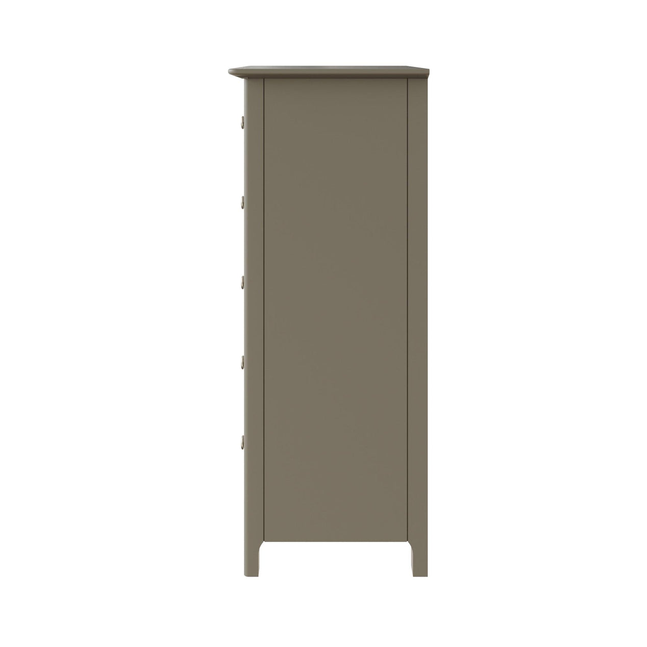 Palma 5 Drawer Chest of Drawers Pale Grey