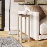 Palma Side Table Plant Stand Putty