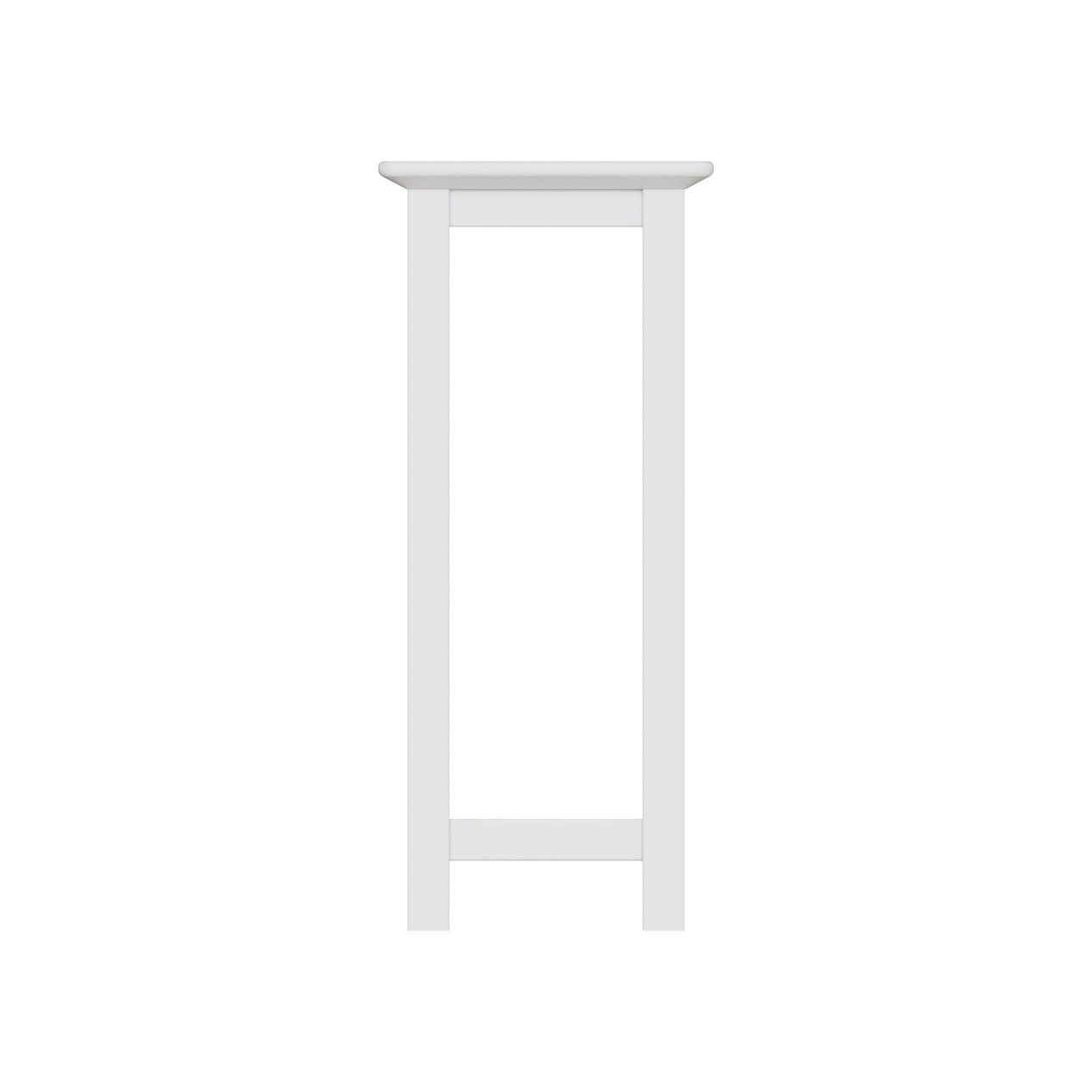 Palma Side Table Plant Stand Pure White