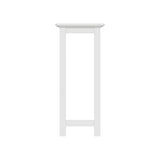Palma Side Table Plant Stand Pure White