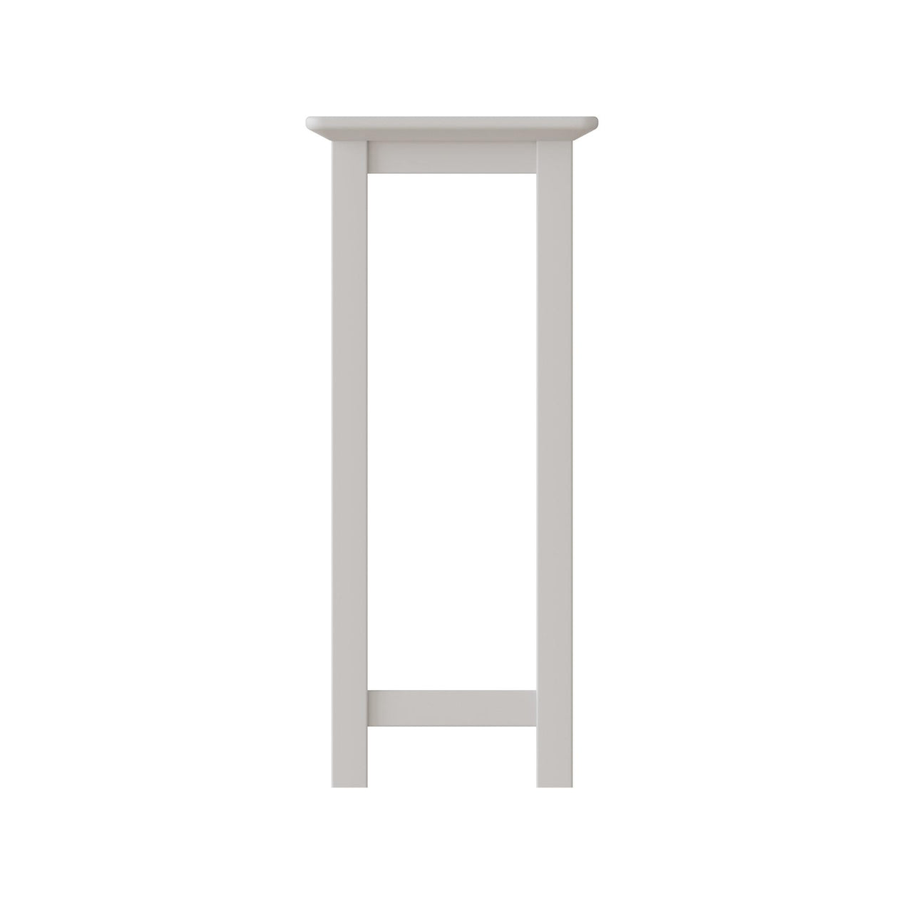 Palma Side Table Plant Stand Pure White
