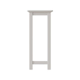 Palma Side Table Plant Stand Pure White