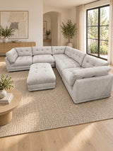 San Diego Corner Sofa & Footstool
