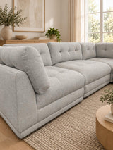 San Diego Corner Sofa & Footstool
