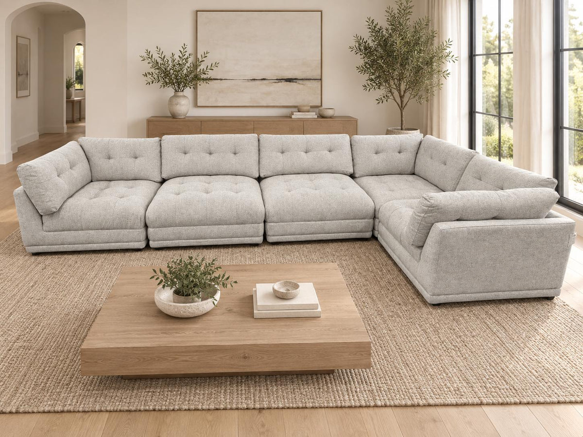 San Diego Corner Sofa & Footstool