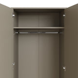 Promo 2 Door Double Wardrobe - Putty