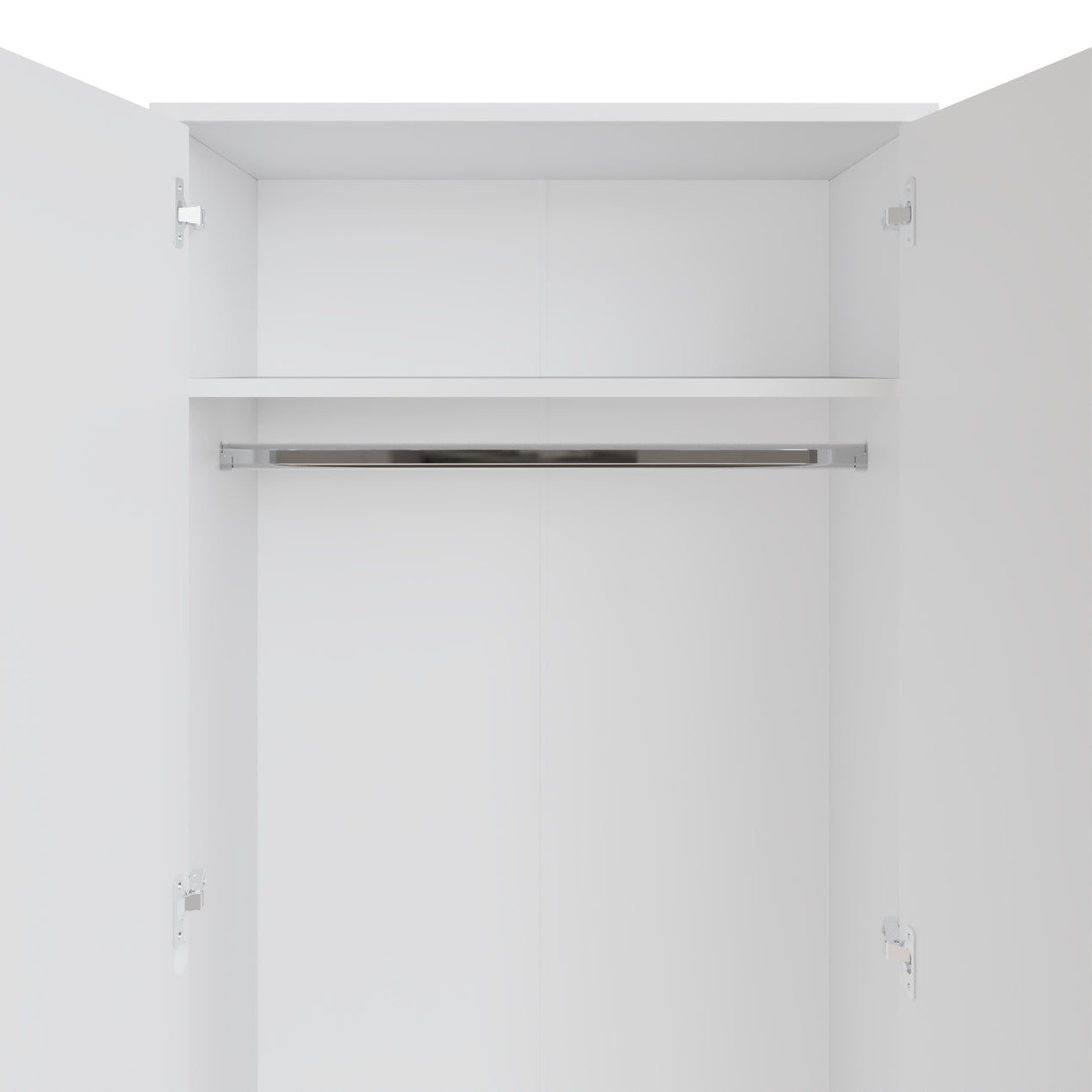 Promo 2 Door Double Wardrobe - White