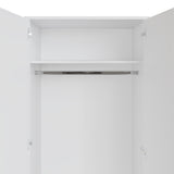 Promo 2 Door Double Wardrobe - White