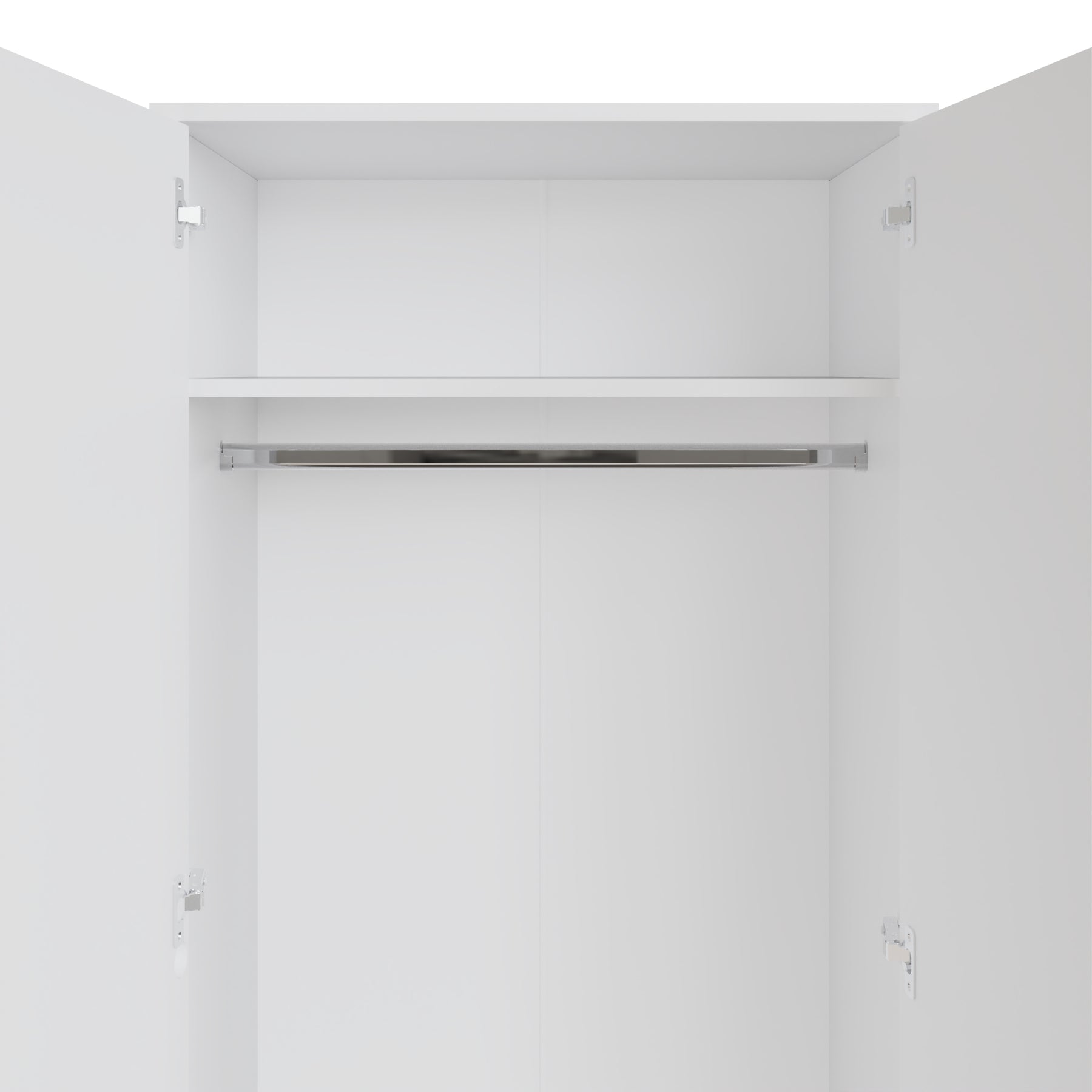 Promo 2 Door Double Wardrobe - White