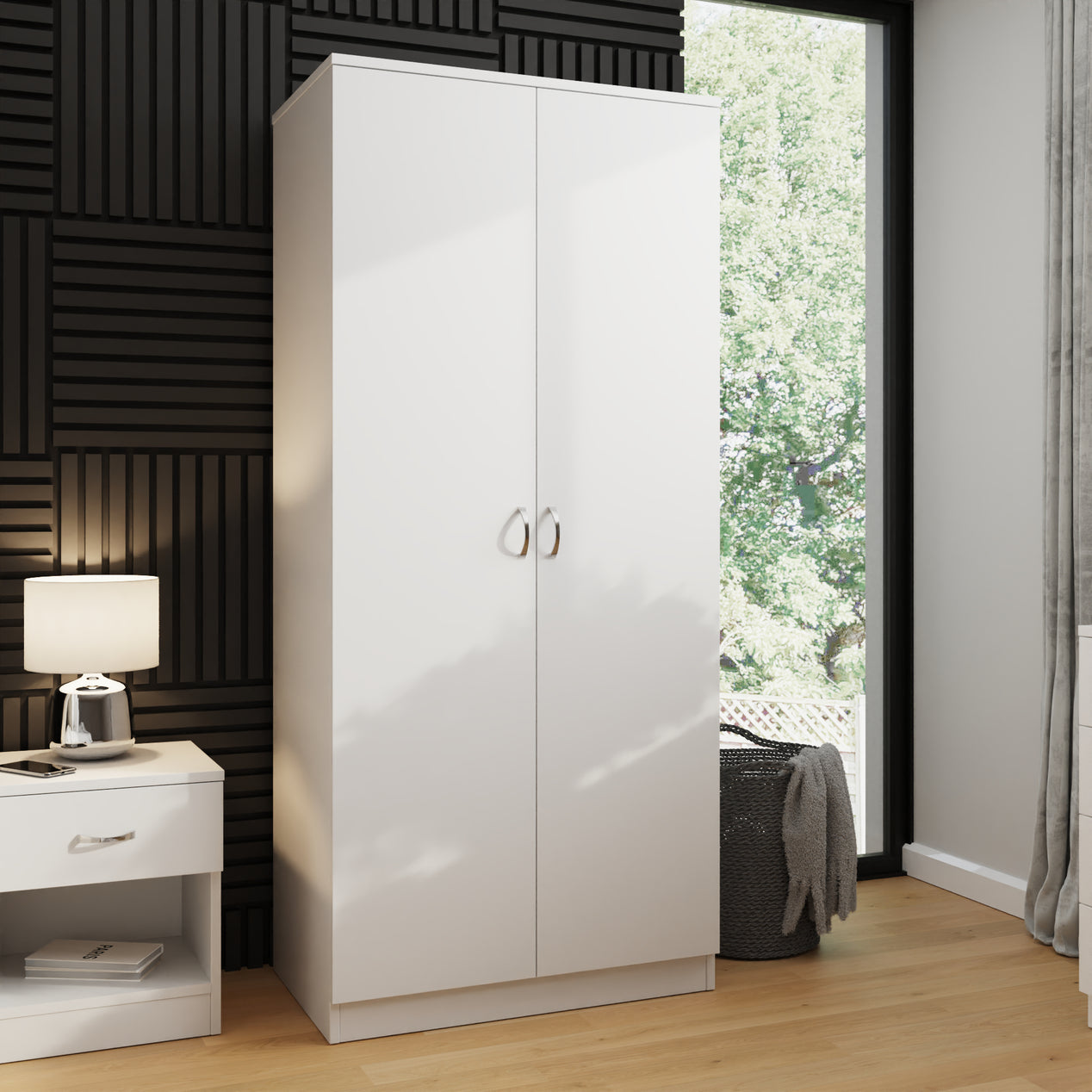 Promo 3 Piece Bedroom Furniture Set - White