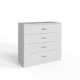 Promo 4 Drawer Chest Of Drawers - White