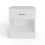 Promo 1 Drawer Nightstand With Shelf - White