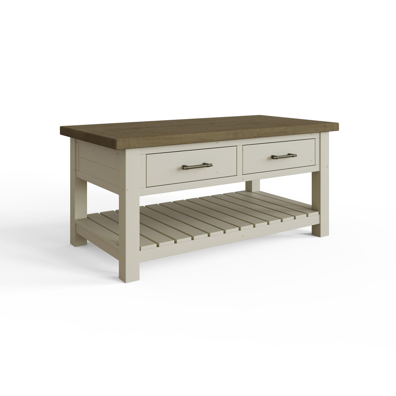 Purbeck Truffle 2 Drawer Coffee Table